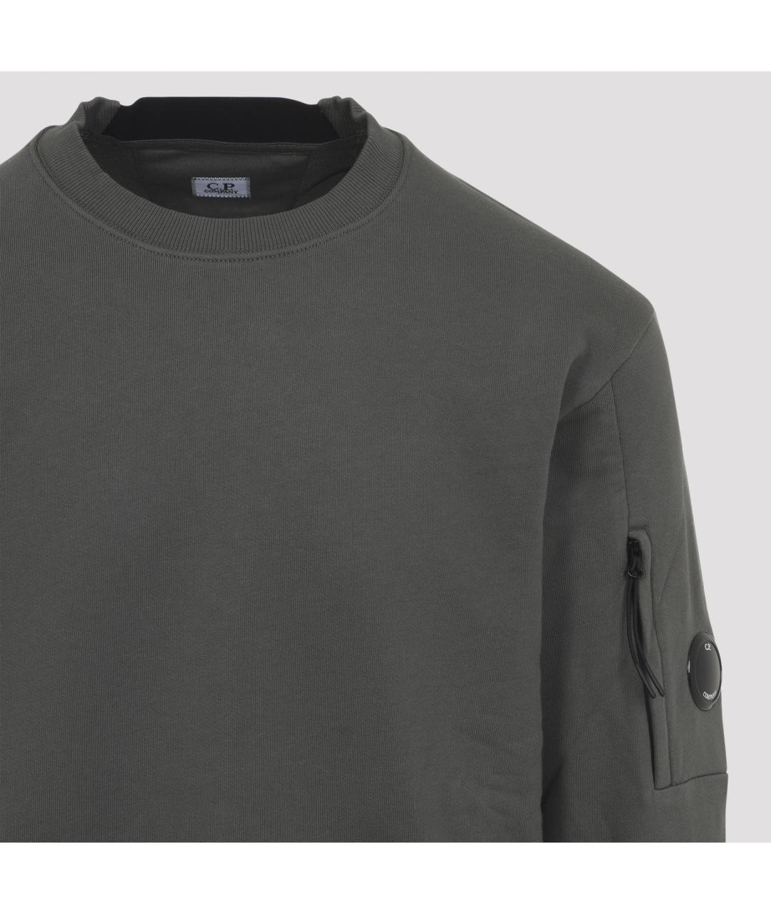 CP COMPANY Серый хлопковый джемпер / свитер, фото 4