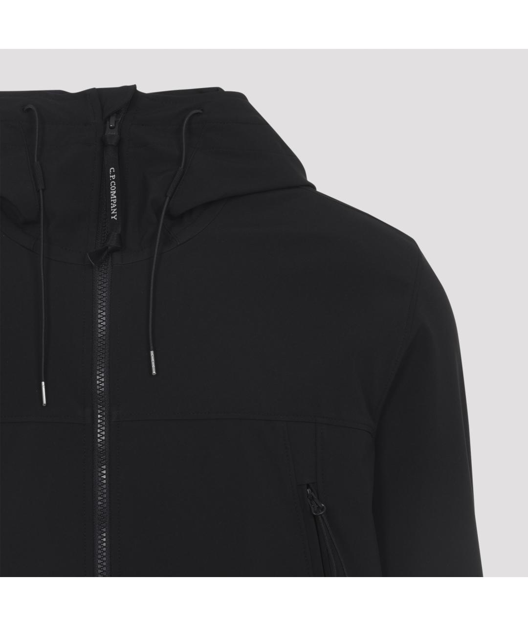 CP COMPANY Черная полиэстеровая куртка, фото 4
