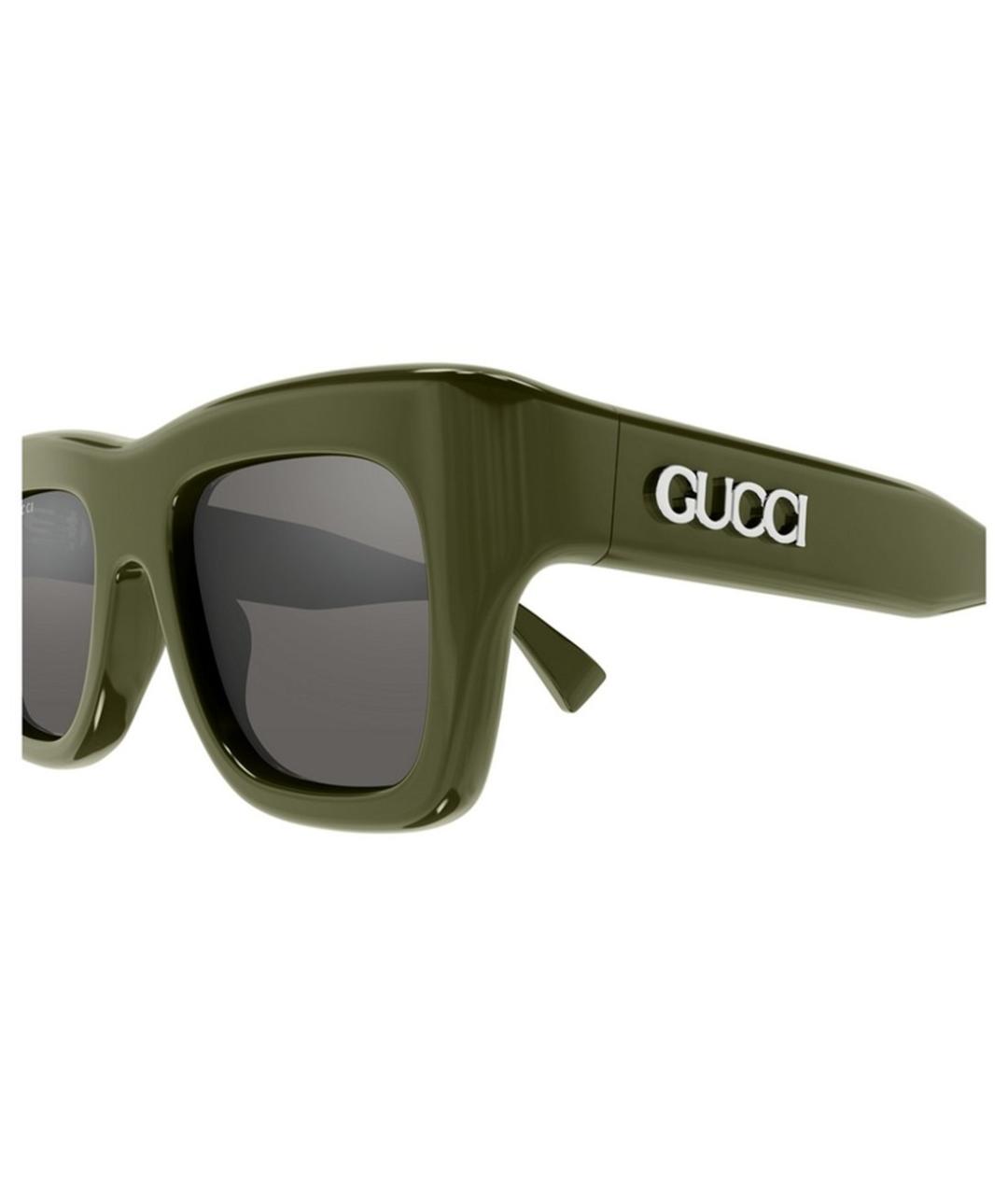 GUCCI Зеленые солнцезащитные очки, фото 3