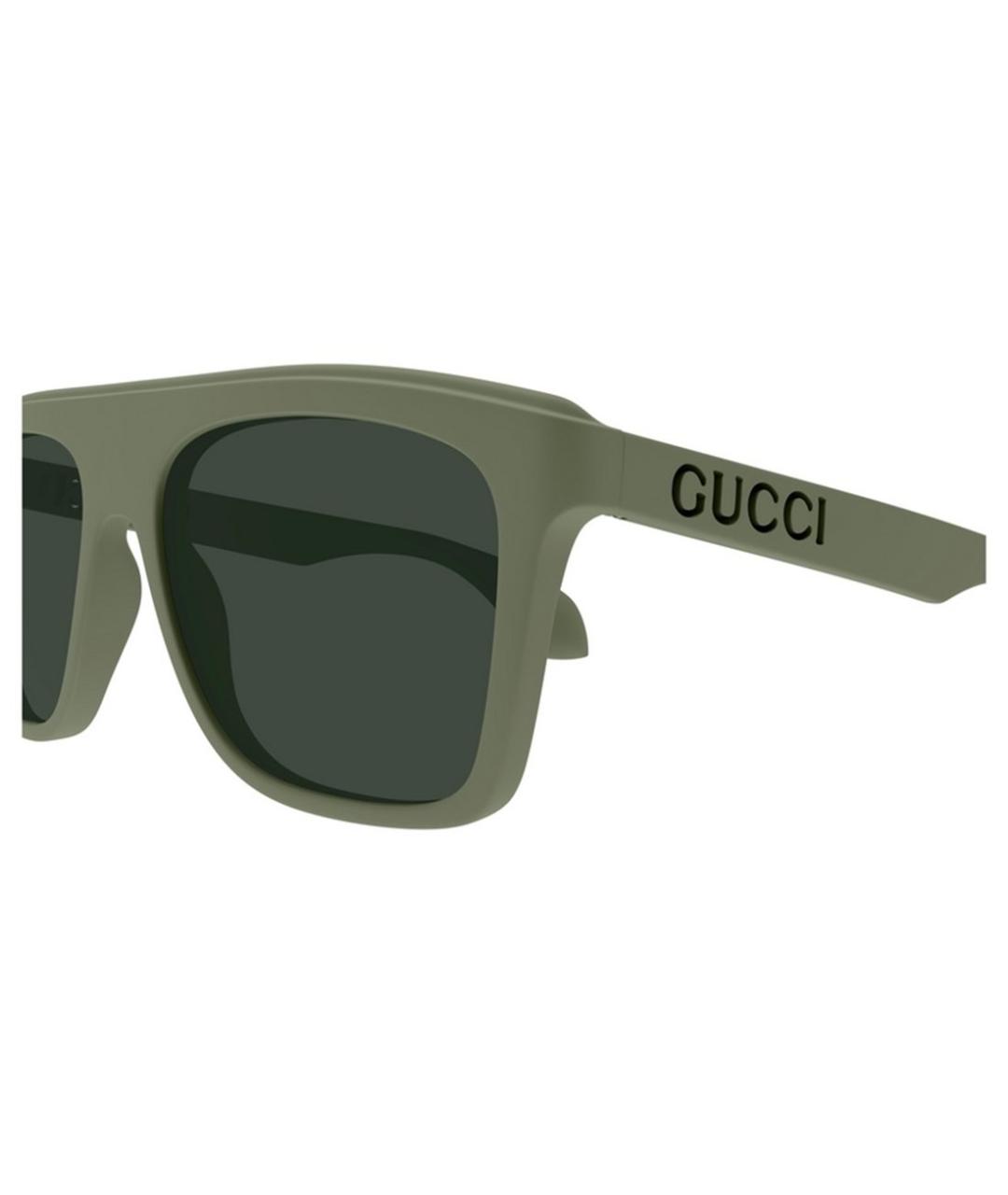 GUCCI Зеленые солнцезащитные очки, фото 3
