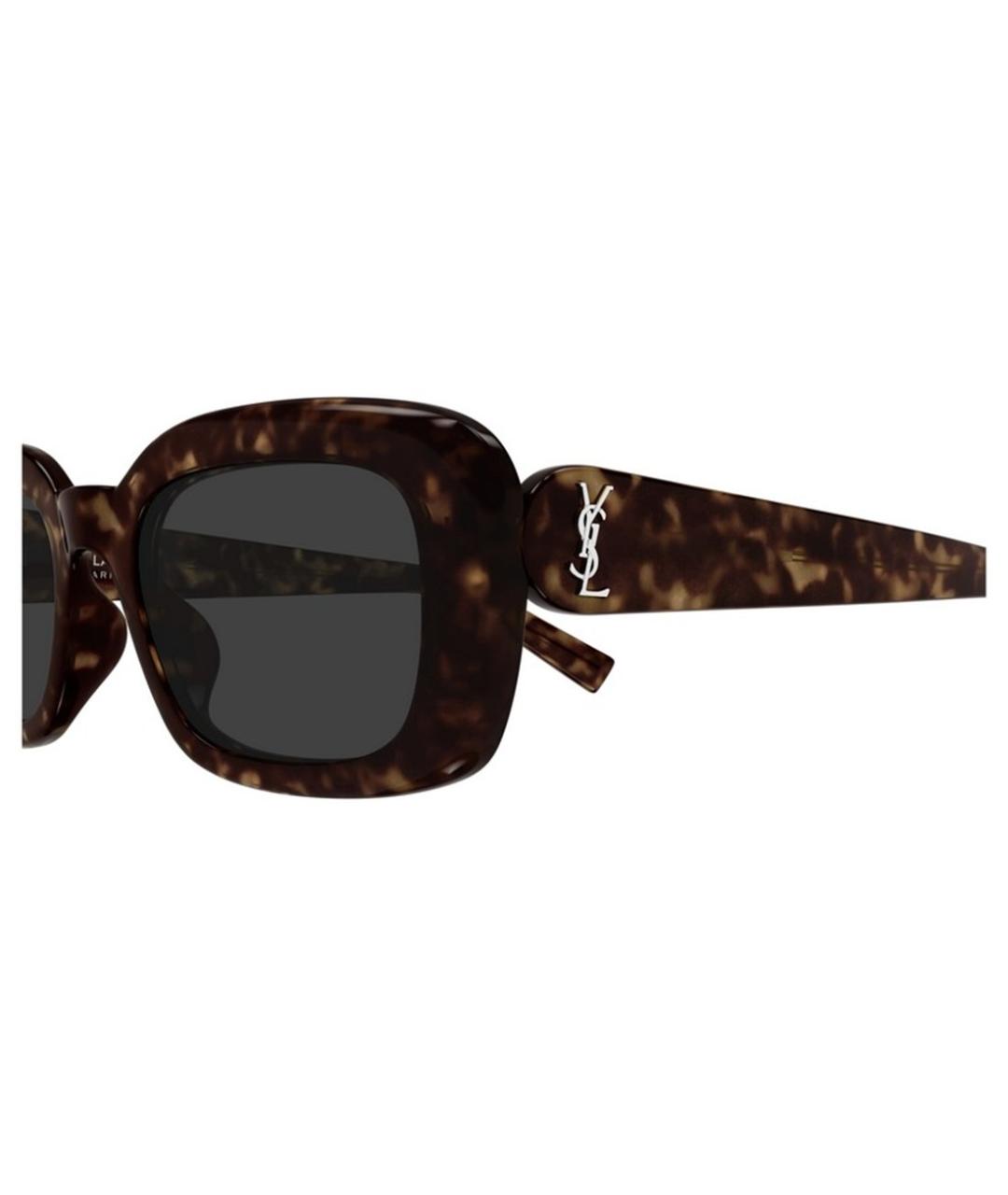 SAINT LAURENT Мульти пластиковые солнцезащитные очки, фото 3