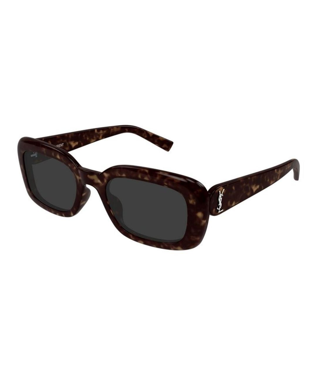 SAINT LAURENT Мульти пластиковые солнцезащитные очки, фото 1