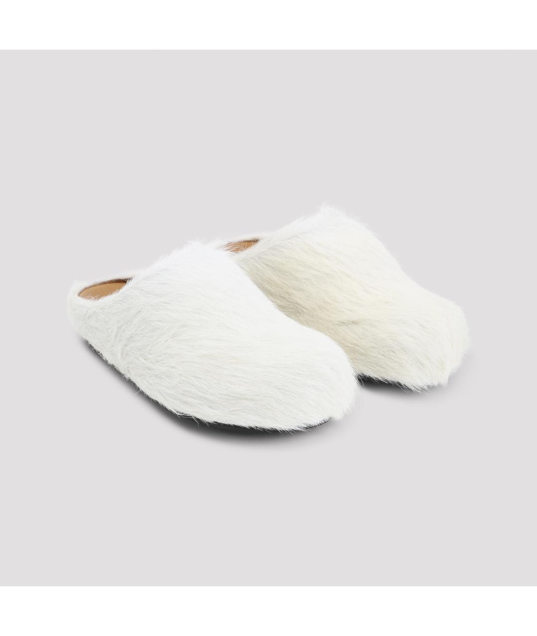 MARNI Белые мюли, фото 3