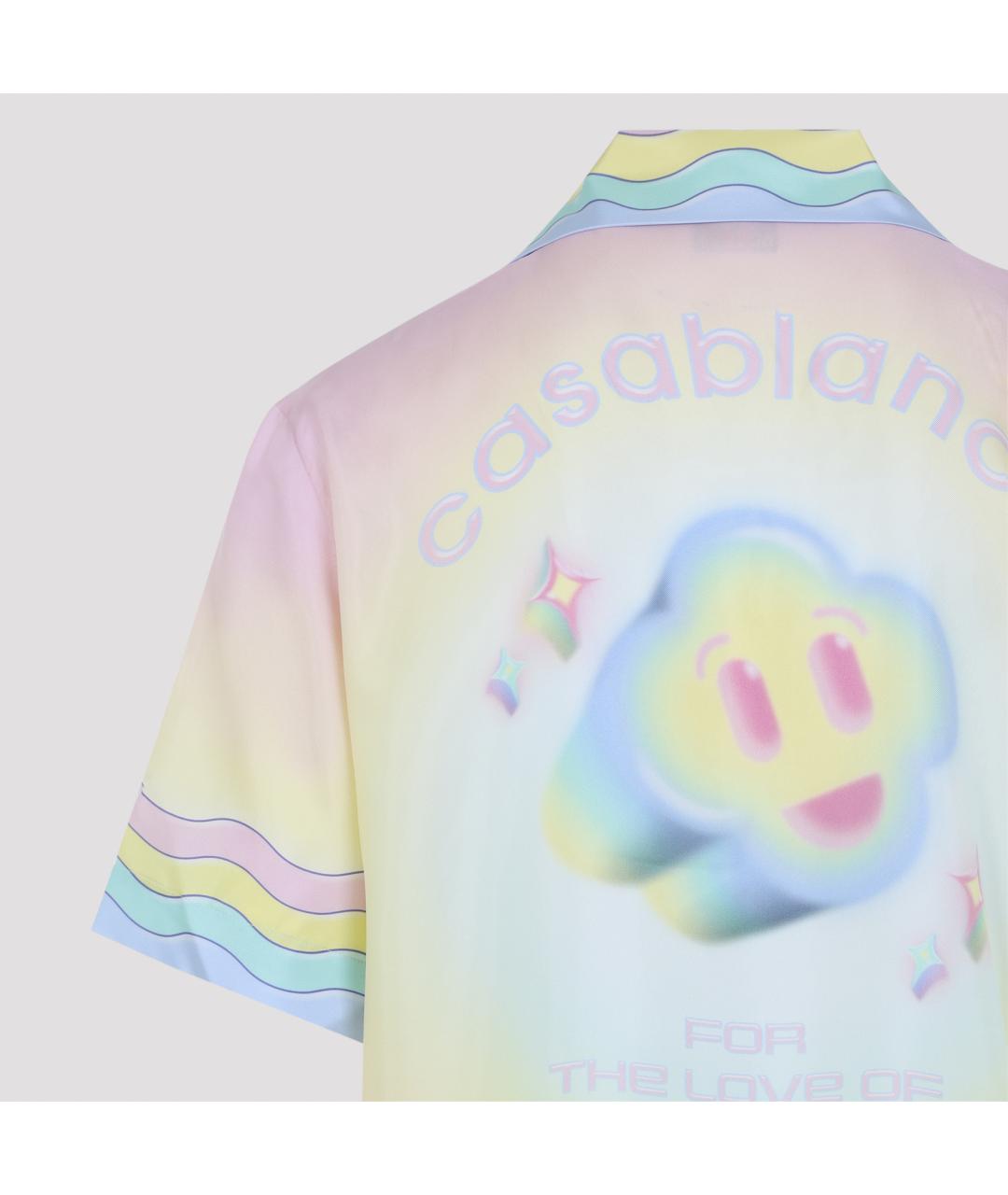 CASABLANCA Мульти шелковая кэжуал рубашка, фото 4