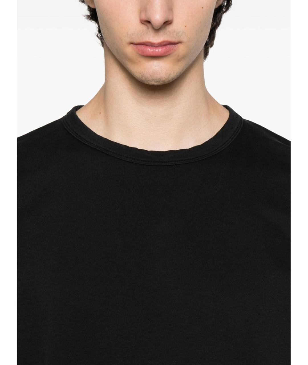 CP COMPANY Черный хлопковый джемпер / свитер, фото 4