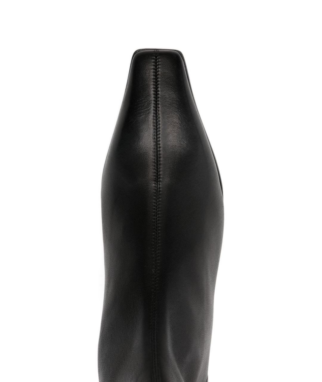 KHAITE Черные кожаные ботильоны, фото 3