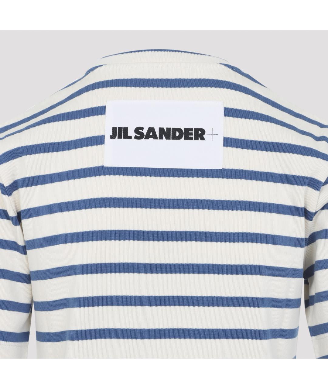 JIL SANDER Мульти хлопковая футболка, фото 4