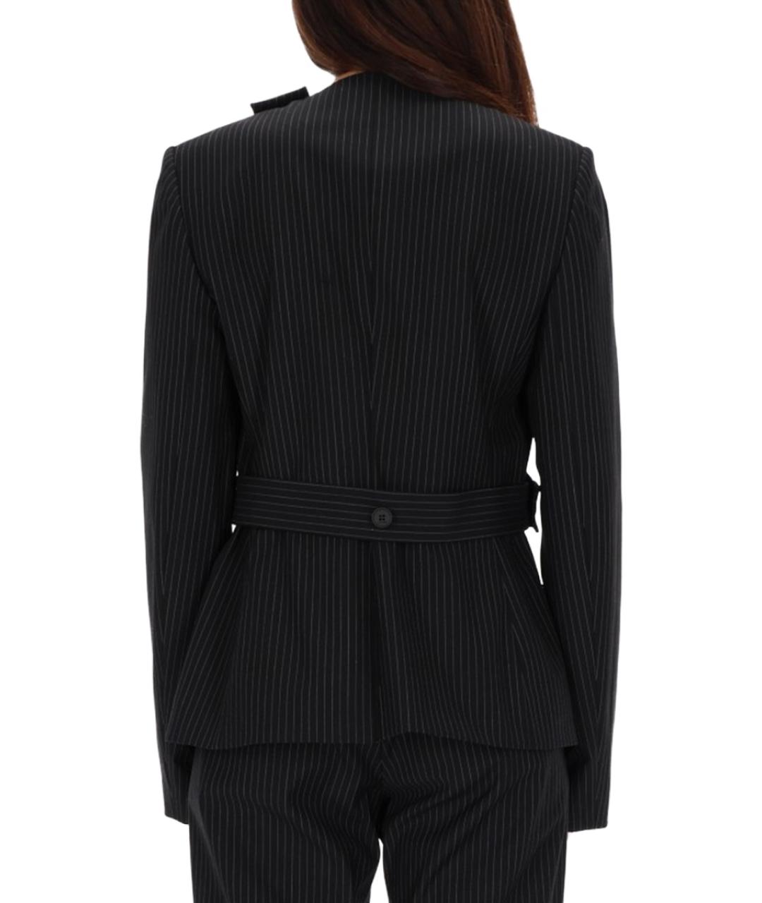 COURREGES Черная полиамидовая куртка, фото 4