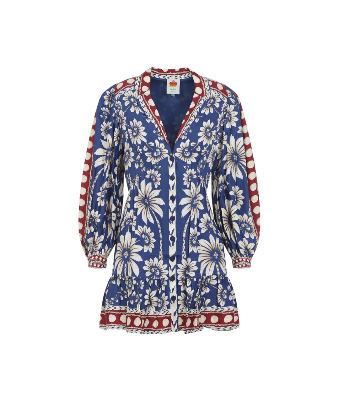 FARM RIO Мульти вискозное платье, фото 1