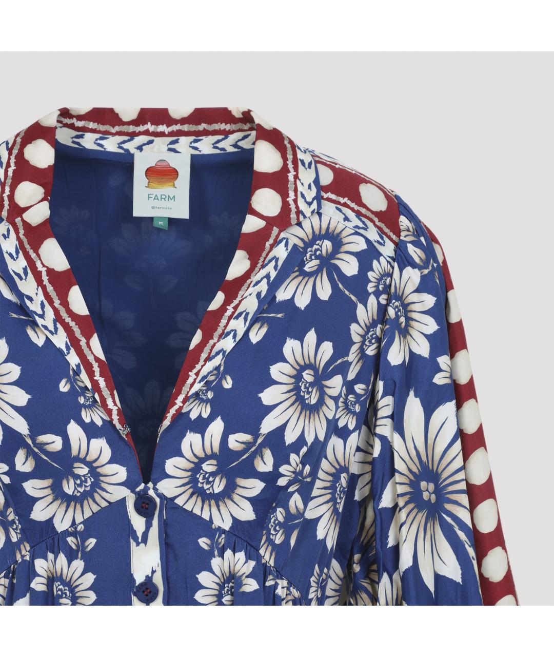 FARM RIO Мульти вискозное платье, фото 3