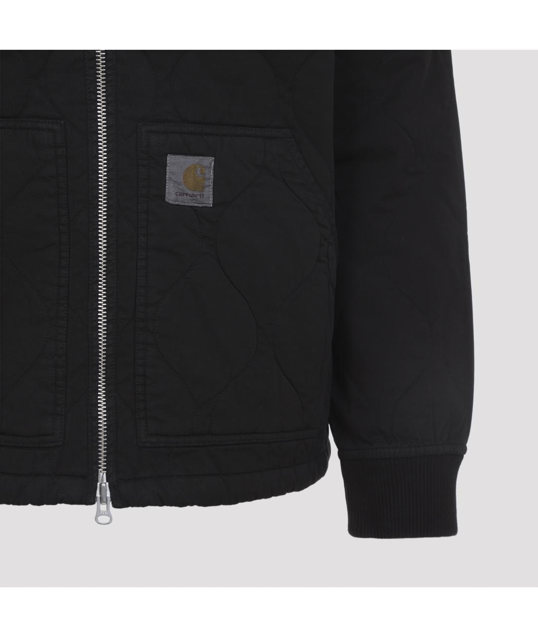 CARHARTT WIP Черная хлопковая куртка, фото 4