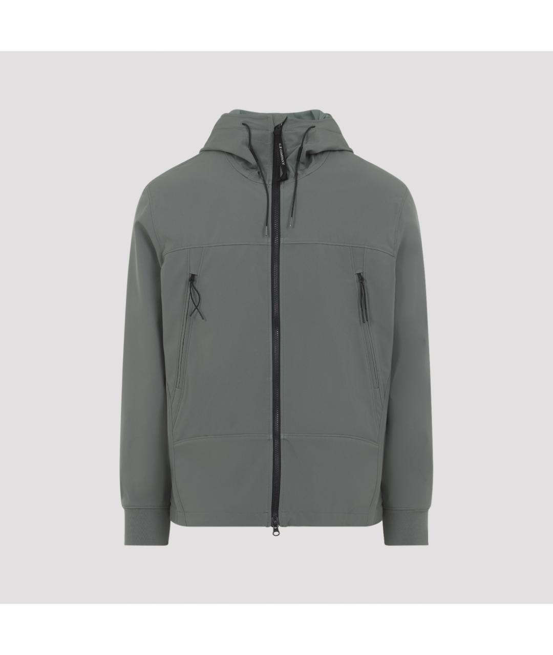 CP COMPANY Серая полиэстеровая куртка, фото 2
