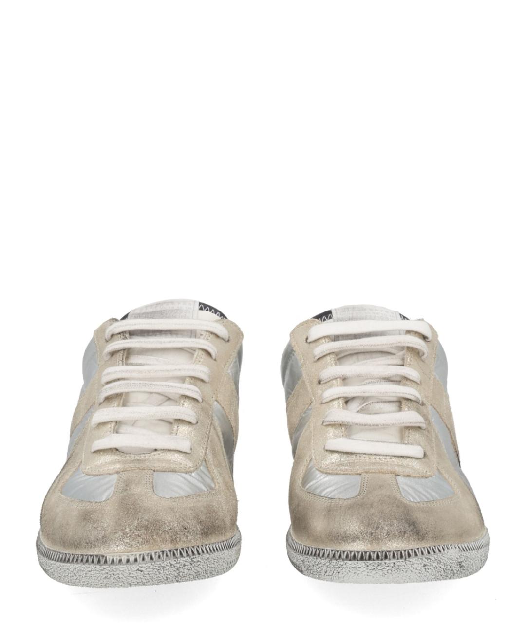 MAISON MARGIELA Мульти синтетические низкие кроссовки / кеды, фото 3