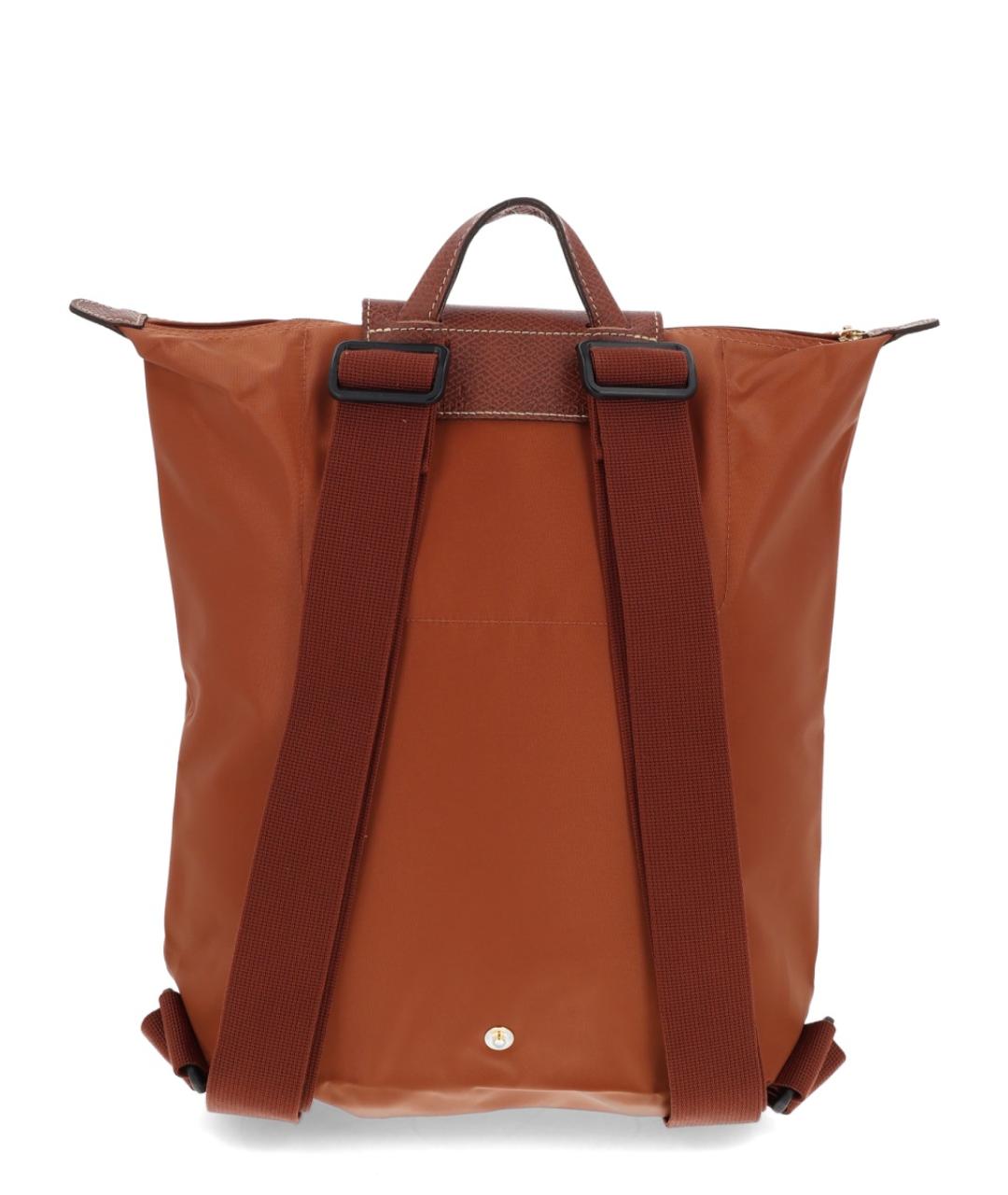 LONGCHAMP Коричневый синтетический рюкзак, фото 2