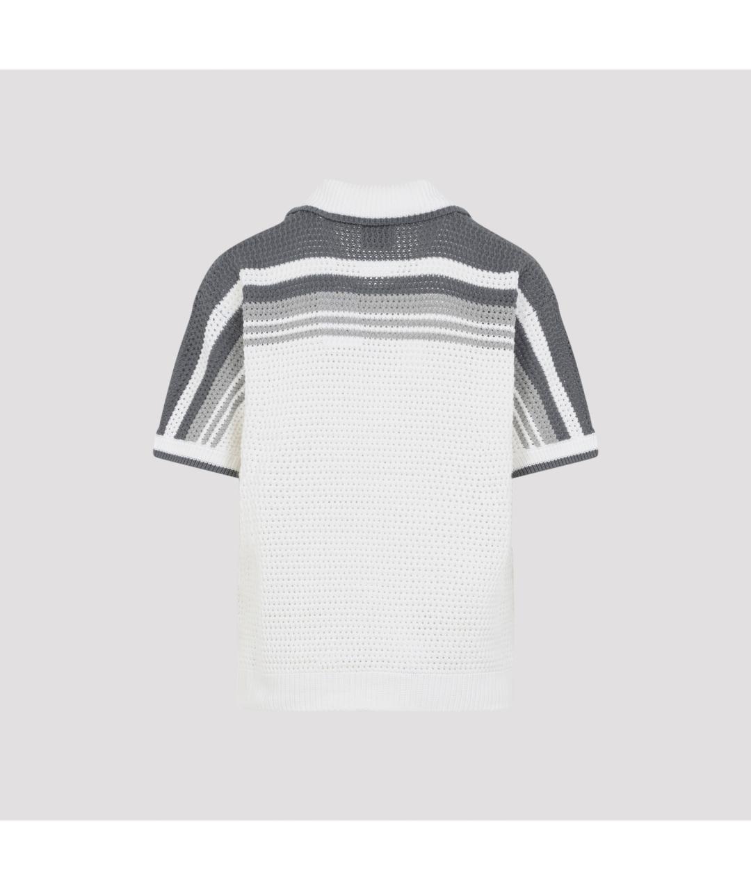 CASABLANCA Белая хлопковая кэжуал рубашка, фото 2