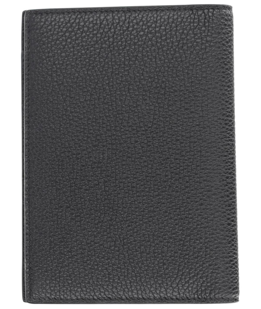 TOM FORD Черный кожаный кошелек, фото 2