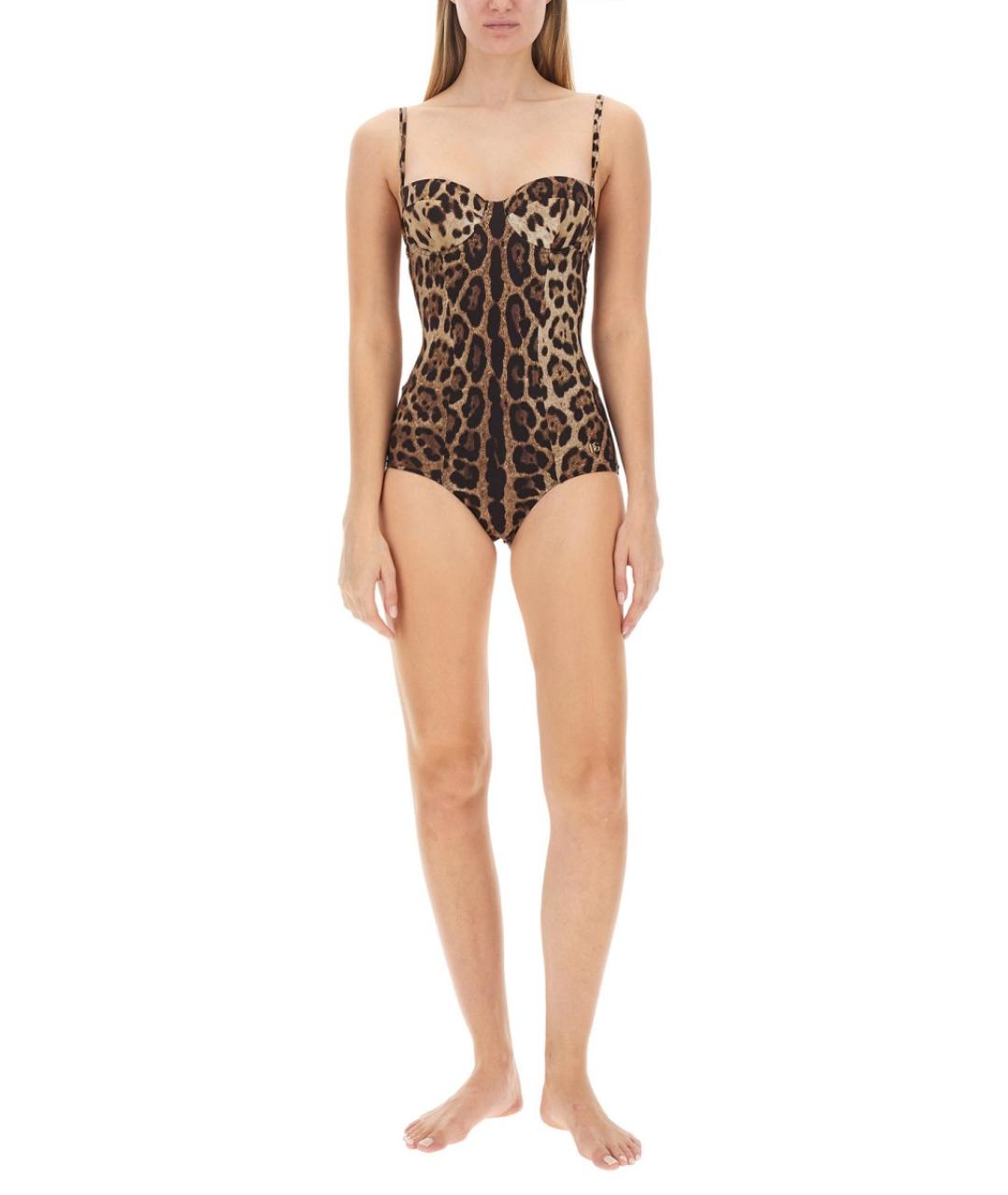 DOLCE&GABBANA Мульти полиамидовый купальник, фото 2