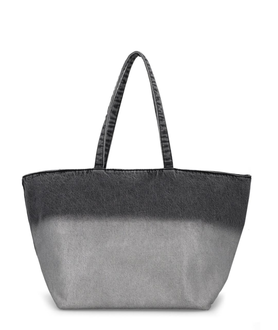 ALEXANDER WANG Серая тканевая сумка тоут, фото 2