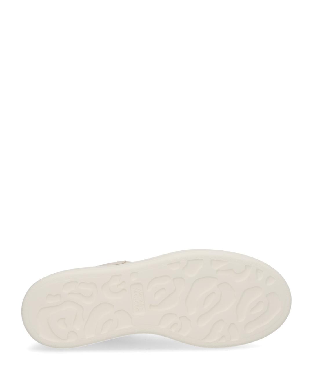 ALEXANDER MCQUEEN Белые текстильные кроссовки, фото 5