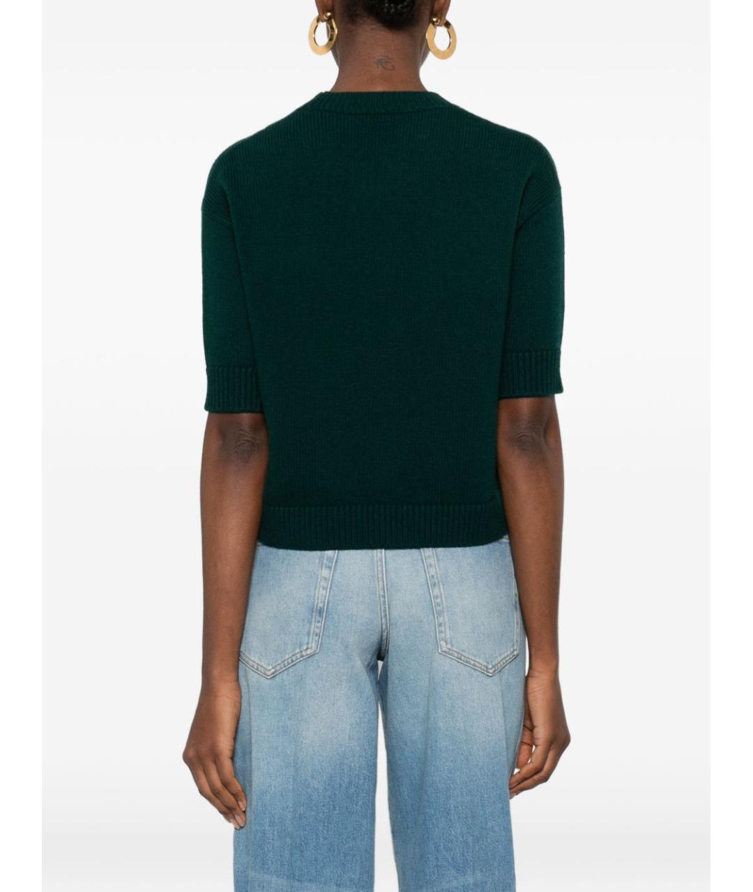 GUCCI Зеленый джемпер / свитер, фото 2