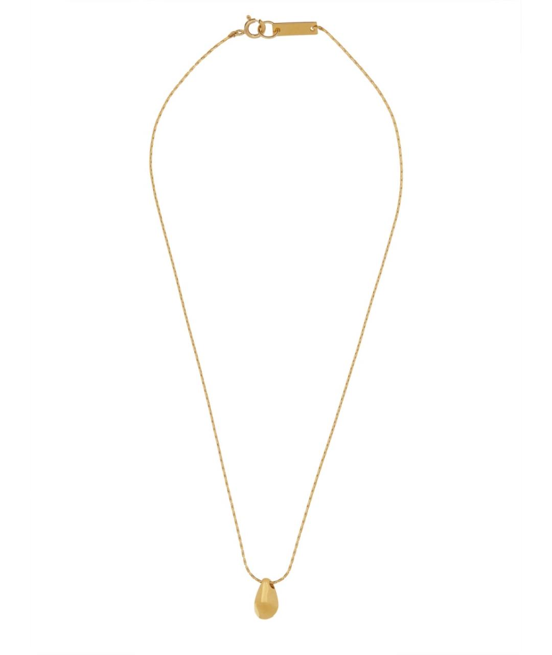 ISABEL MARANT Золотая металлическая цепочка, фото 2