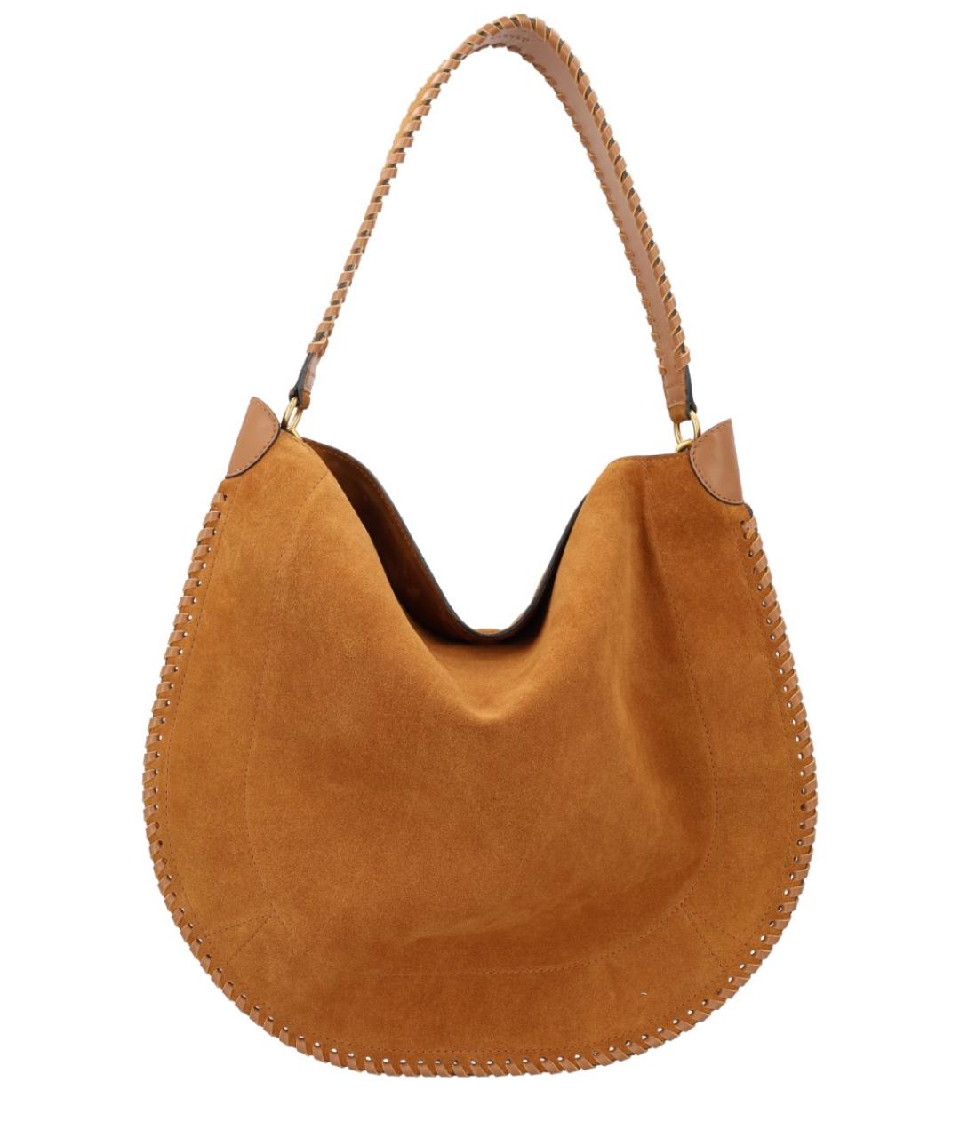 ISABEL MARANT Коричневая замшевая сумка через плечо, фото 1