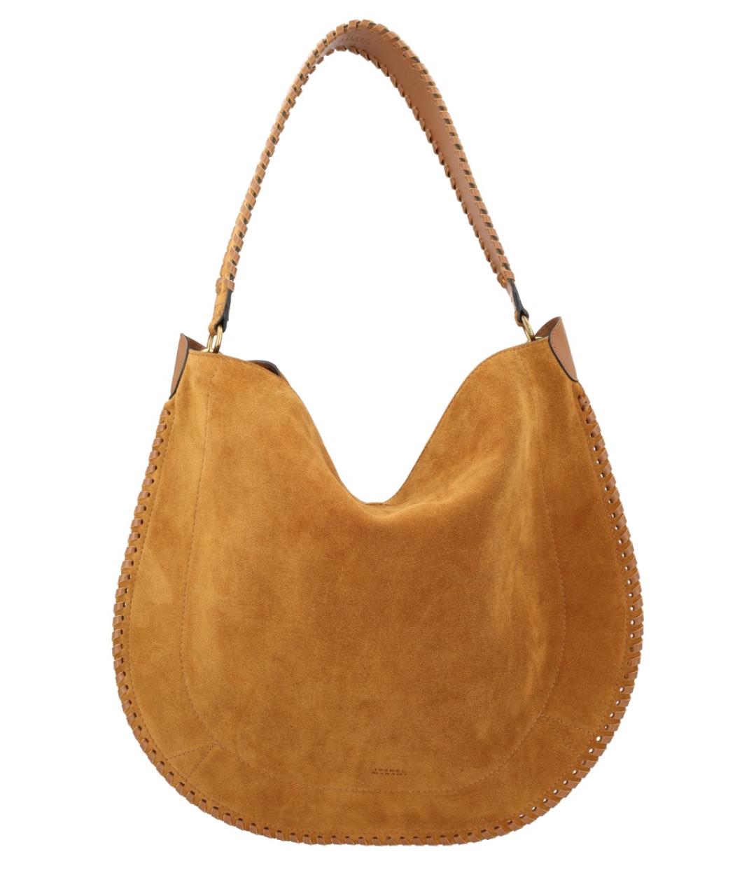 ISABEL MARANT Коричневая замшевая сумка через плечо, фото 2