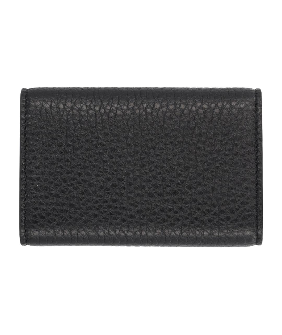 GIVENCHY Черный кожаный кошелек, фото 3