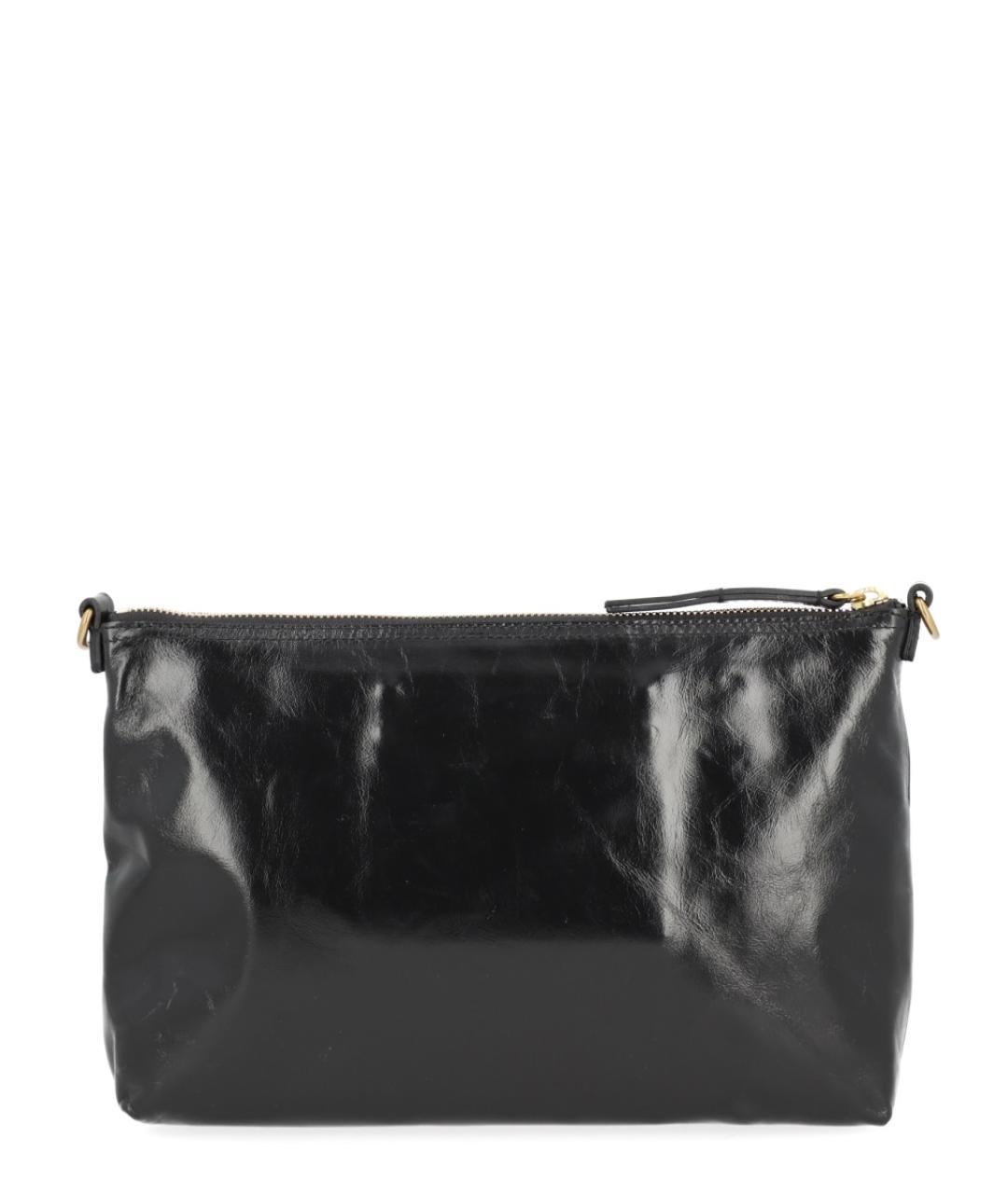 ISABEL MARANT Черная кожаная сумка через плечо, фото 1