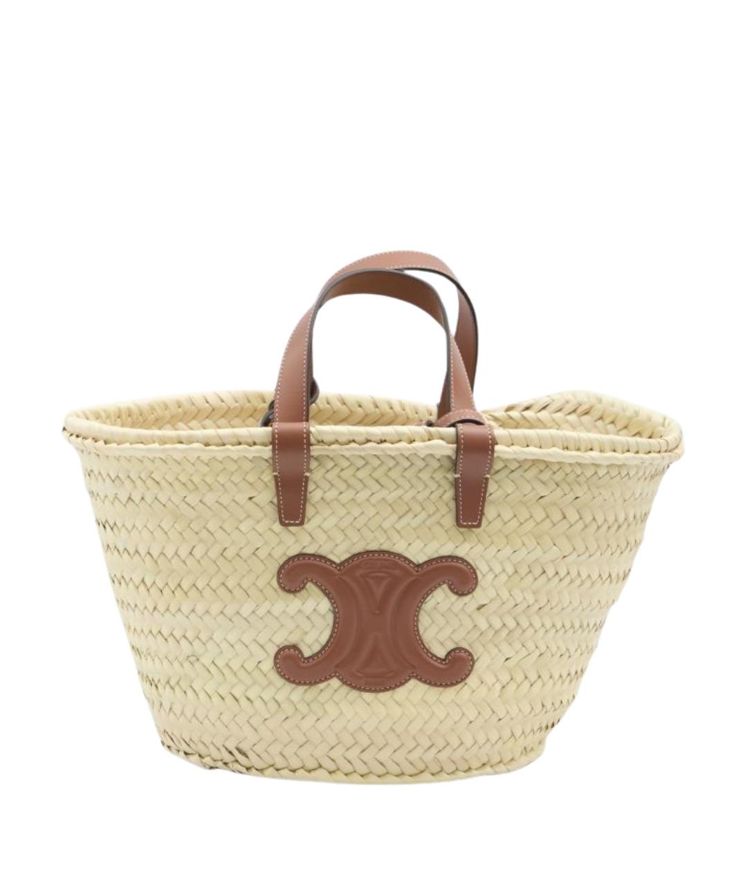 CELINE Бежевая сумка тоут, фото 1