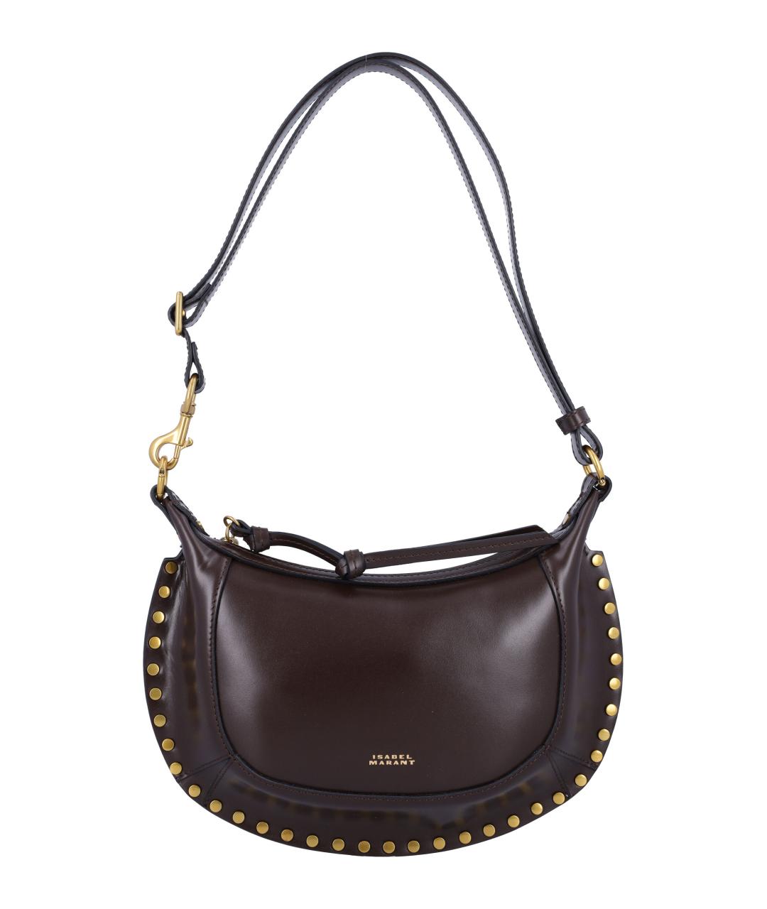 ISABEL MARANT Коричневая кожаная сумка через плечо, фото 1