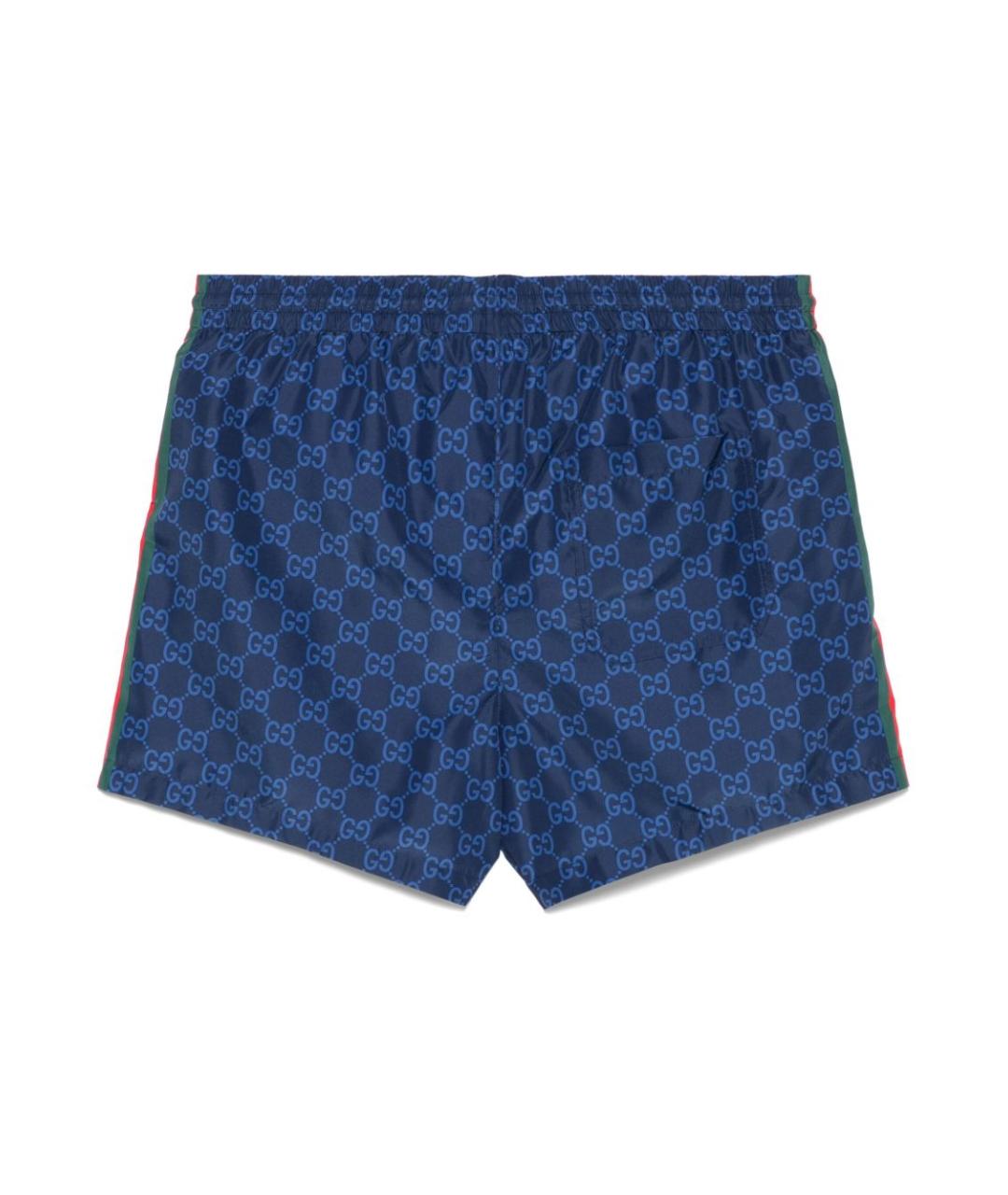 GUCCI Синие полиэстеровые плавки, фото 3