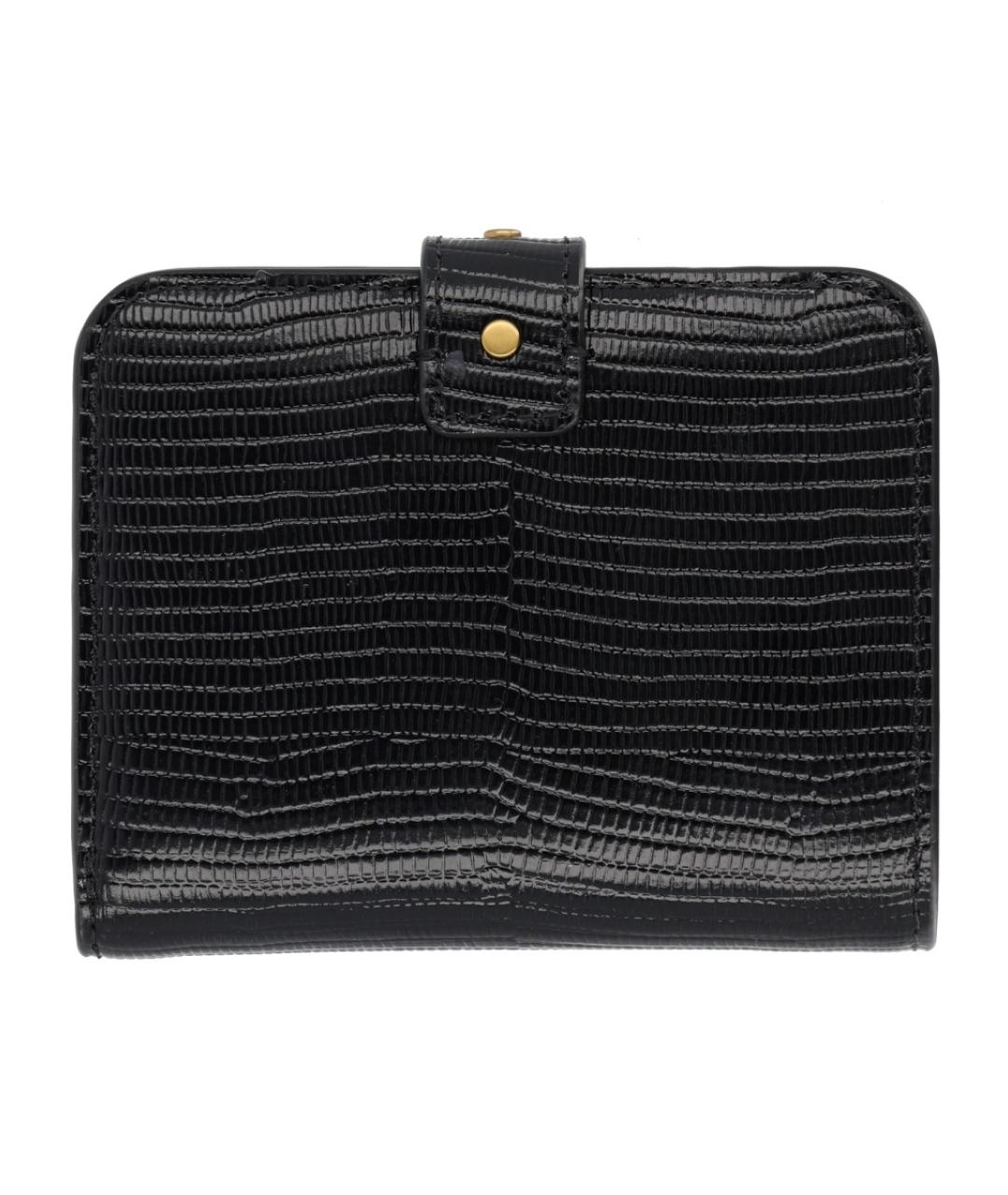 ISABEL MARANT Черный кожаный кошелек, фото 3