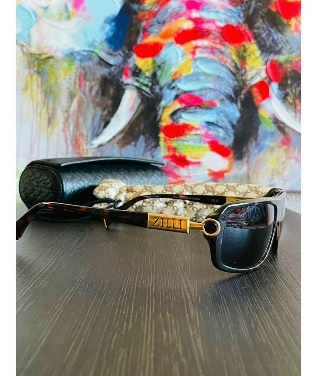 ZILLI Мульти пластиковые солнцезащитные очки, фото 7