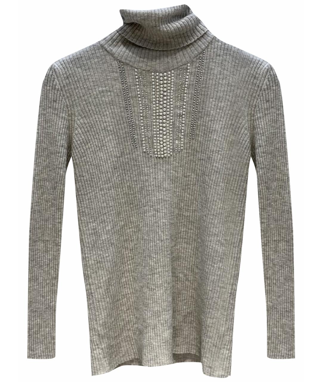 BLUMARINE Серая водолазка, фото 1