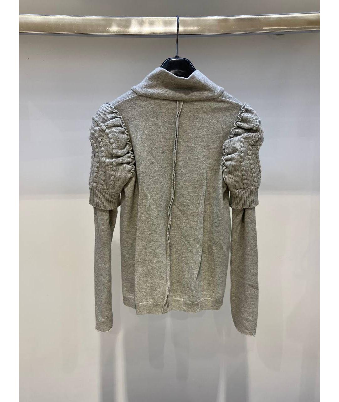 BLUMARINE Серый кардиган, фото 2