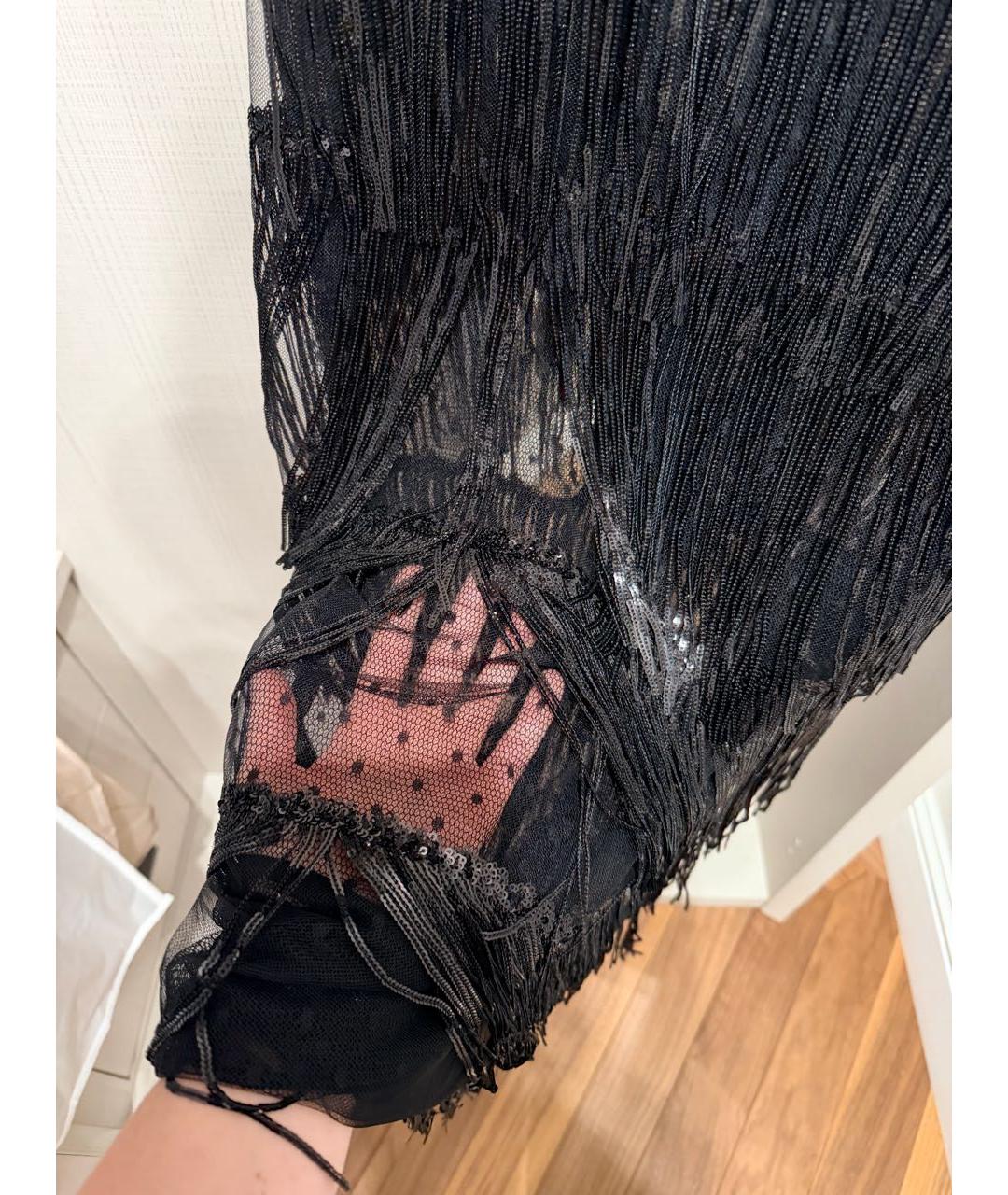 NINA RICCI Черное вечернее платье, фото 3