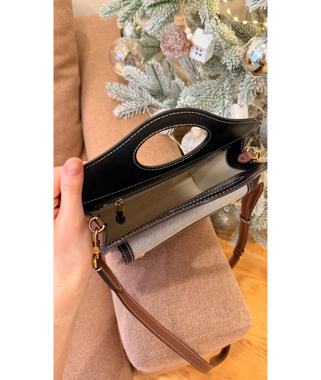 BURBERRY Мульти сумка с короткими ручками, фото 4