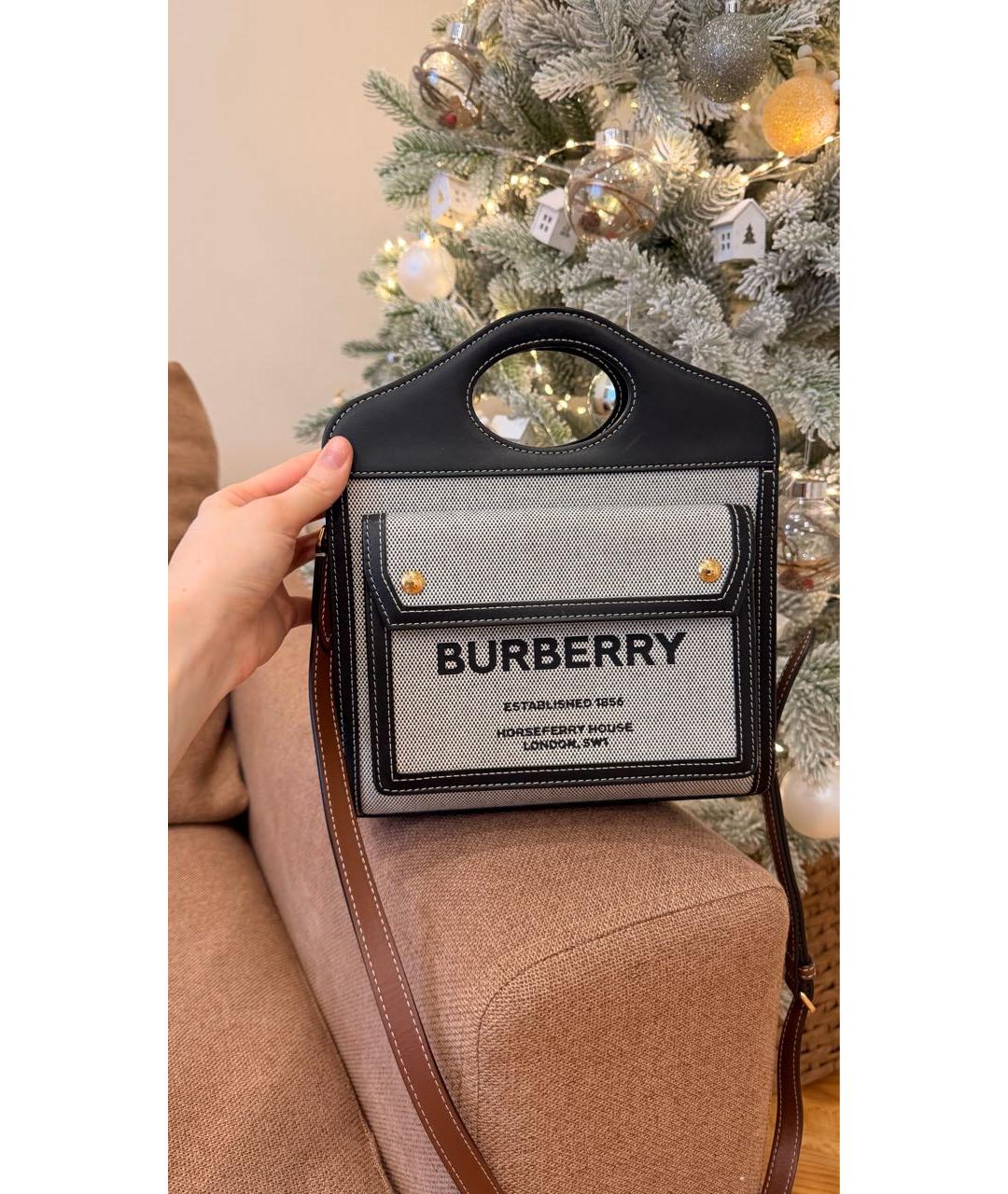 BURBERRY Мульти сумка с короткими ручками, фото 5