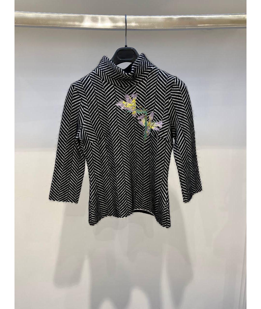 BLUMARINE Антрацитовый джемпер / свитер, фото 3