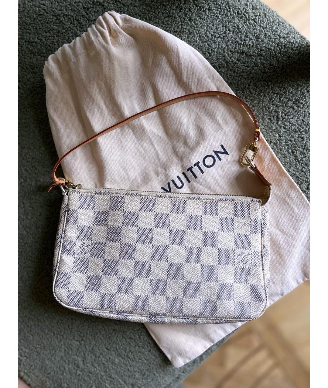 LOUIS VUITTON Бежевая сумка через плечо, фото 2
