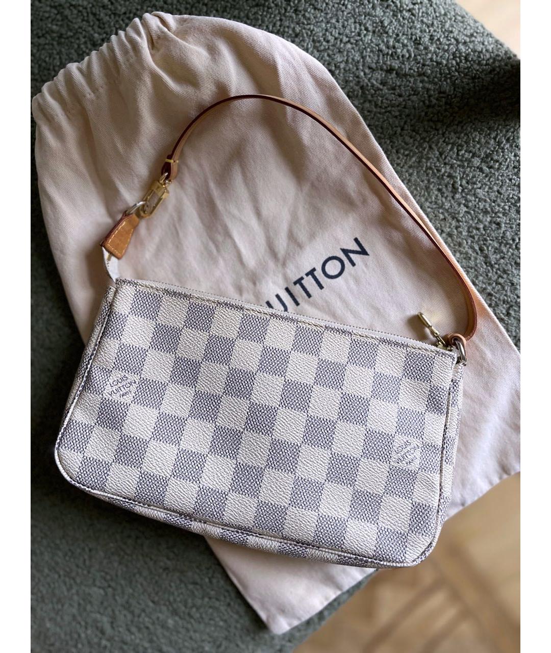 LOUIS VUITTON Бежевая сумка через плечо, фото 3