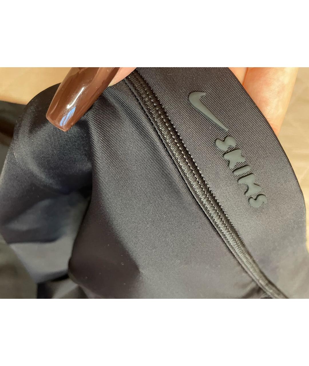 SKIMS Черные полиамидовые леггинсы и велосипедки, фото 8