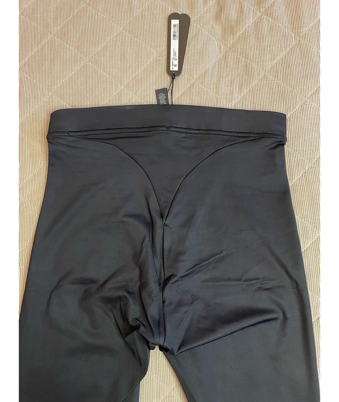 SKIMS Черные полиамидовые леггинсы и велосипедки, фото 6