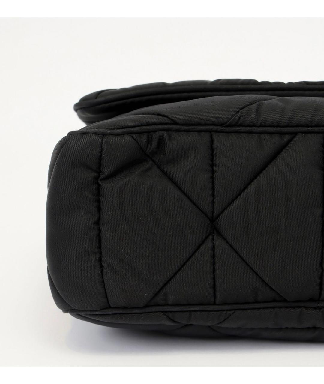 PRADA Черная тканевая сумка через плечо, фото 5