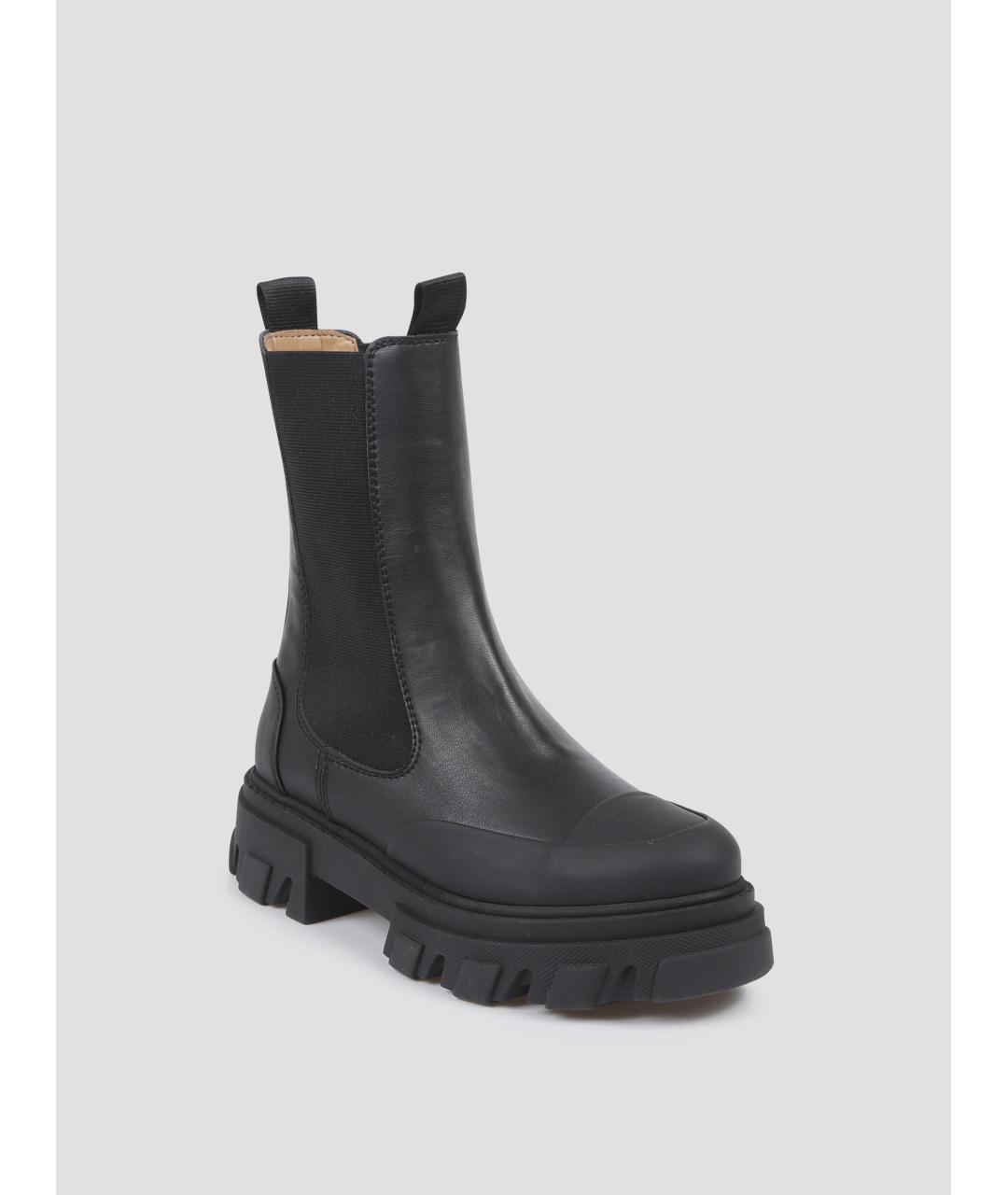 GANNI Черные ботинки, фото 3