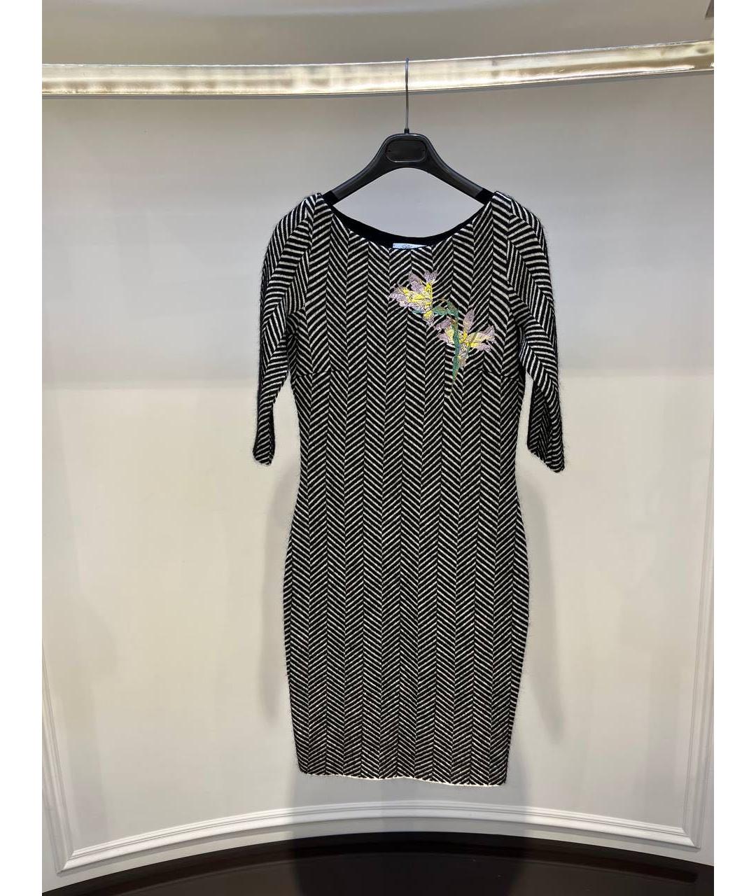 BLUMARINE Серое повседневное платье, фото 3