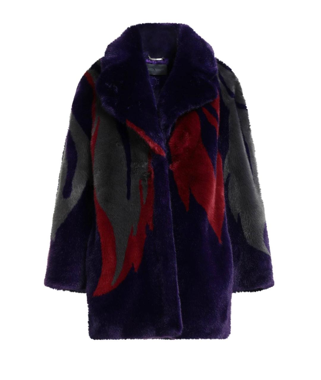 ALBERTA FERRETTI Фиолетовая шуба, фото 4