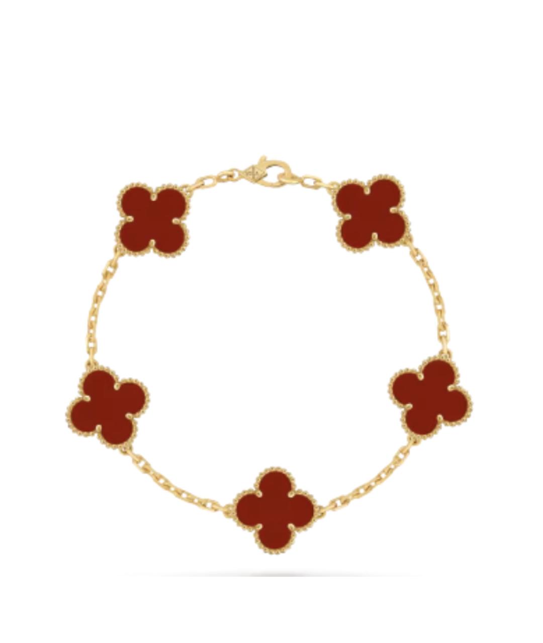 VAN CLEEF & ARPELS Бордовый браслет, фото 1