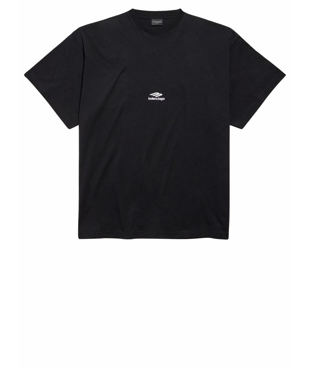 BALENCIAGA Хаки хлопковая футболка, фото 1